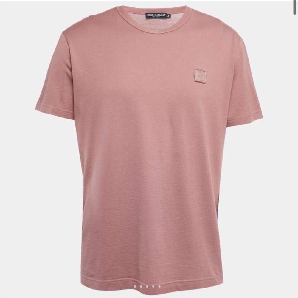 Dolce & Gabbana Rubber Stamp Detail T Shirt XXL